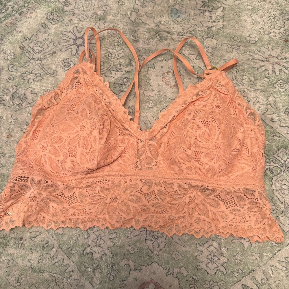 Orange bralette